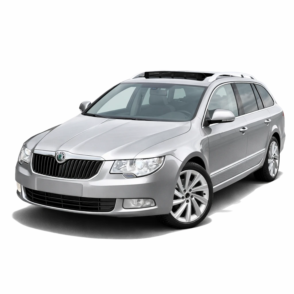 Skoda Superb II Combi - car rental Olomouc